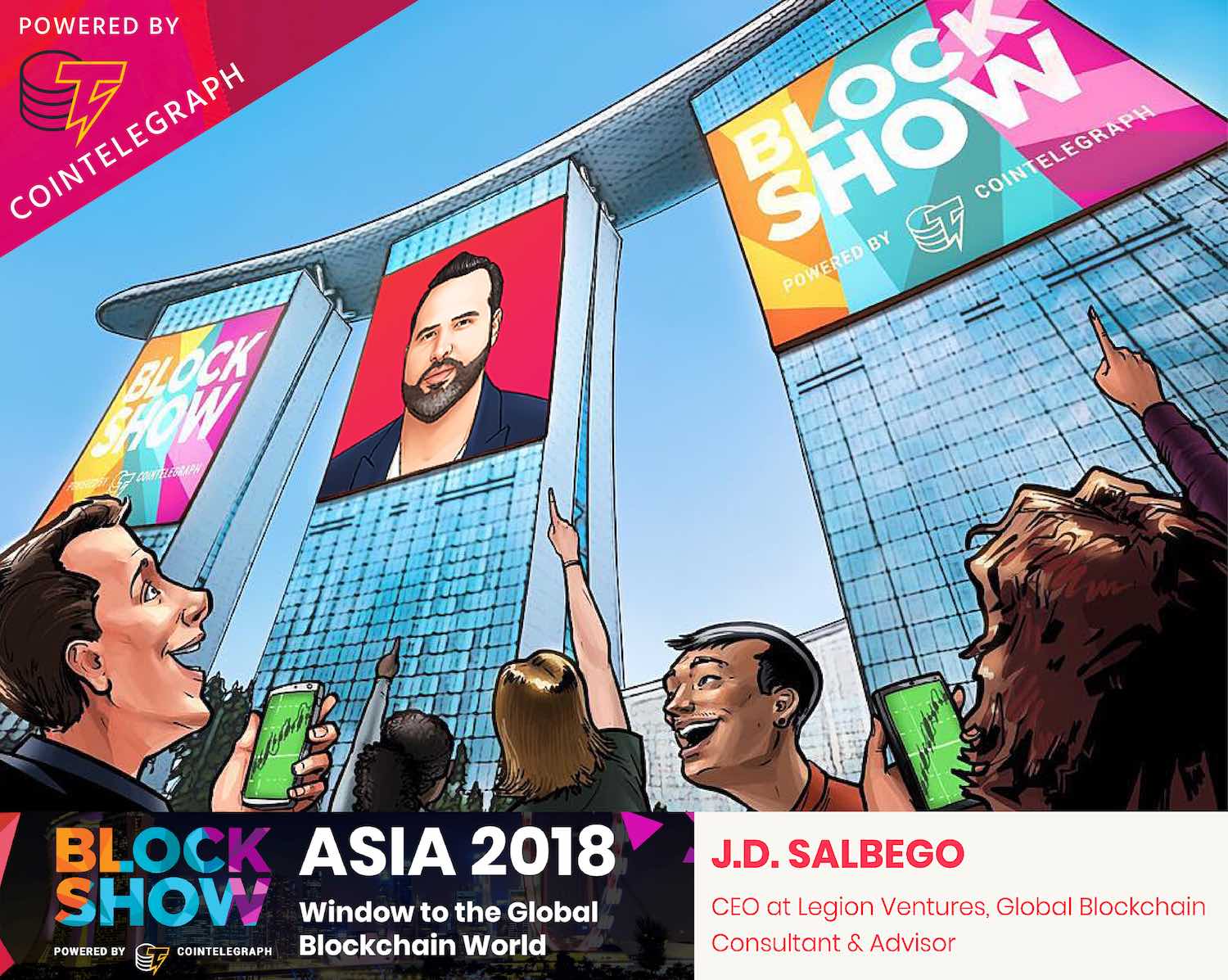 J.D. Salbego Speaks at Blockshow 2018 Singapore