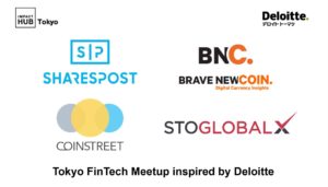 J.D. Salbego Speaks with SharesPost and Brave New Coin at Tokyo FinTech Event Partnered with Deloitte Japan